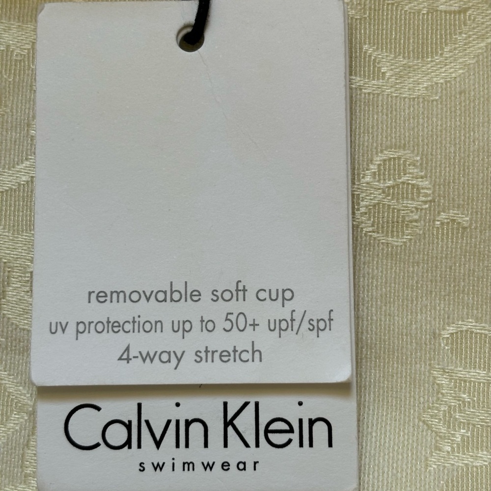 ❤️2/$15 or 3/$21❤️ NWT Calvin Klein Tankini Top, Size Small - Picture 8 of 9